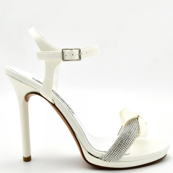 Women's sandals raso sposa white
