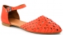 Perforated ballerinas with toggle
