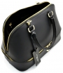 Women's bag in black leather