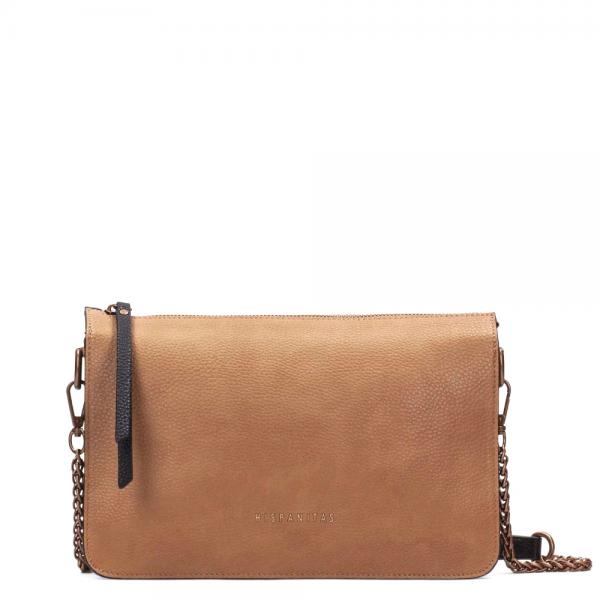 Women's bags in brown and black leather