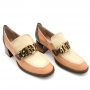 Women's charlize loafers with leather heel