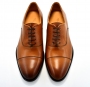 Oxfords in tan leather