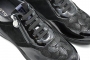 Sneakers Γυναικεία aurora 18 σε δέρμα μαύρο