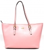 Women's bag in pink leather